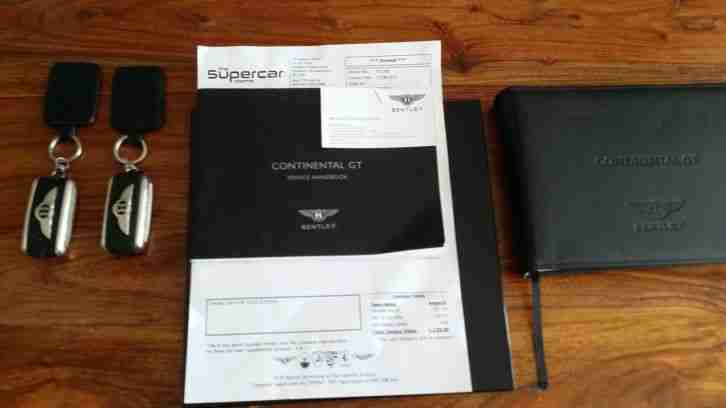 2007 BENTLEY CONTINENTAL GT AUTO SILVER Mulliners W12 6.0 FSH '07