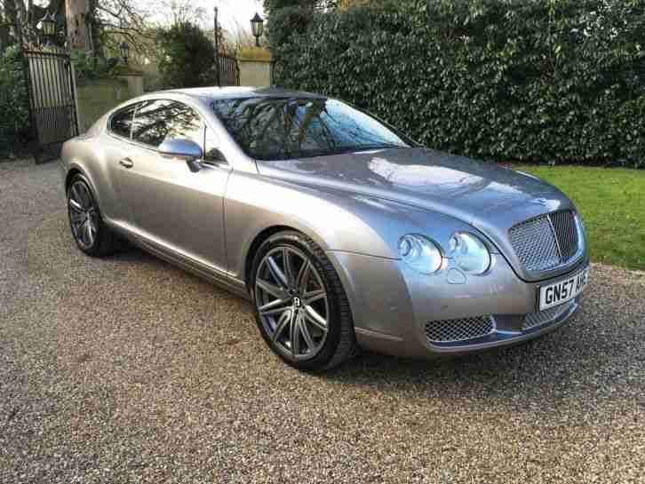 2007 BENTLEY CONTINENTAL GT IN SILVER TEMPEST/PORTLAND HIDE ONLY 25K MILES FBSH
