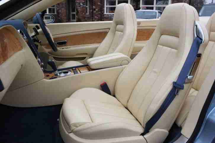2007 BENTLEY CONTINENTAL GTC 6.0 W12 20 INCH ALLOYS FULL BENTLEY HISTORY CONVERT