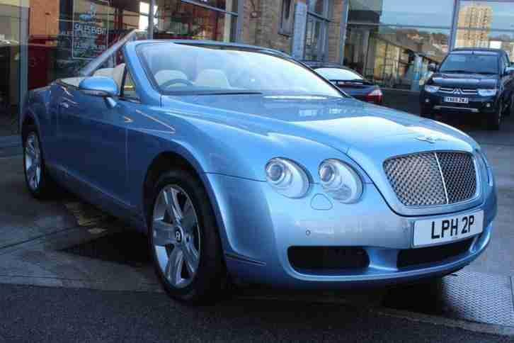 2007 CONTINENTAL GTC 6.0 W12 Auto