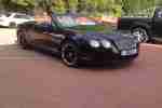 2007 CONTINENTAL GTC AUTO BLACK LOW