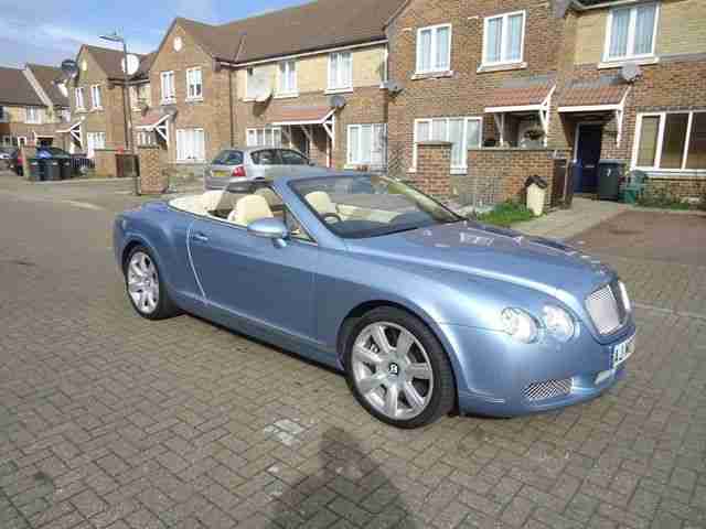 2007 CONTINENTAL GTC AUTO SILVER