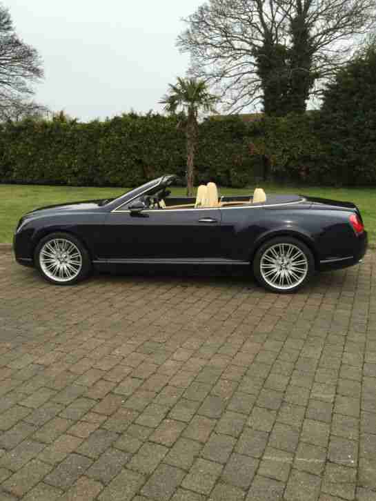 2007 BENTLEY CONTINENTAL GTC CONVERTIBLE FULL BENTLEY HISTORY SPEED WHEELS