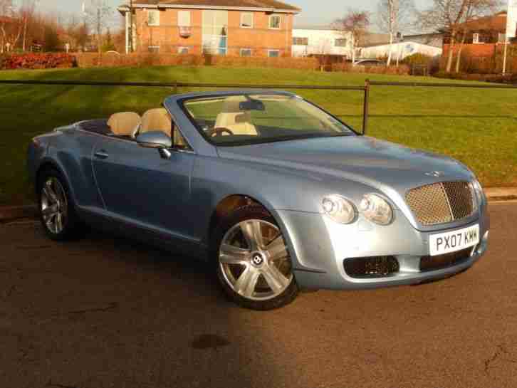 2007 CONTINENTAL GTC CONVERTIBLE