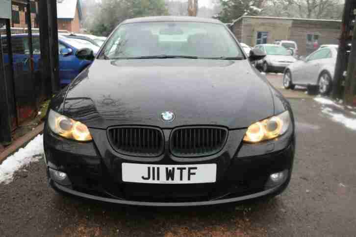 2007 BMW 3 SERIES 320i SE Black Coupe 2 Door BBS MOTORSPORT Alloy Wheels