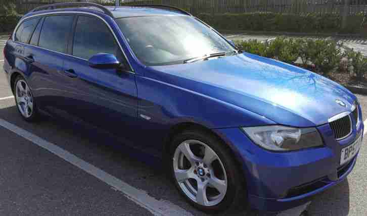 2007 BMW 325I SE TOURING AUTO BLUE