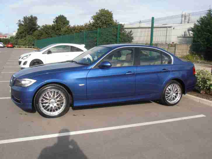 2007 BMW 335D SE AUTO BLUE TWIN TURBO FBMWSH 4DR PADDLESHIFT GEARS