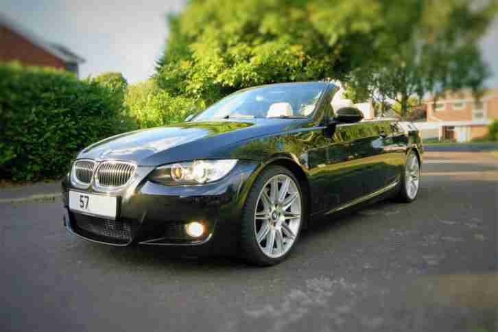 2007 BMW 335I M SPORT A BLACK 32000 MILES ONE OWNER FROM NEW