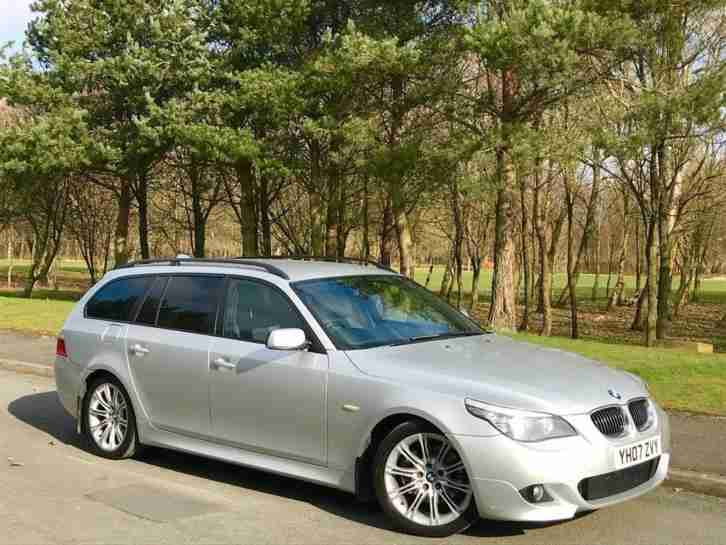 2007 BMW 5 Series 3.0 530d M Sport Touring 5dr Diesel Automatic (180 g/km,