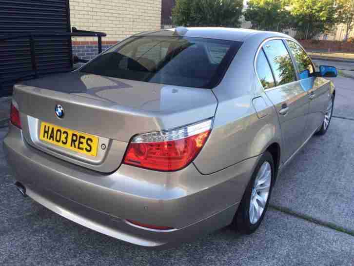 2007 BMW 520 2.0TD auto 2008MY d SE (57 reg), Saloon
