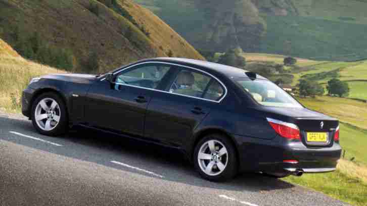 2007 BMW 520D BLUE