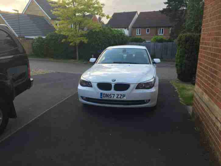 2007 BMW 520D SE AUTO WHITE