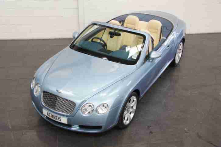 2007 Bentley Continental 6.0 W12 GTC Petrol blue Automatic