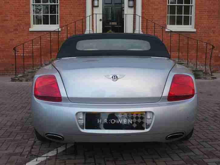2007 Bentley Continental GTC Mulliner W12 Petrol Silver Automatic