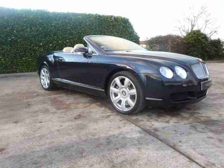 2007 Continental GTC Petrol Blue