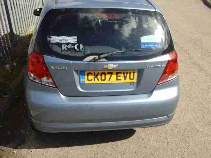2007 CHEVROLET KALOS S BLUE