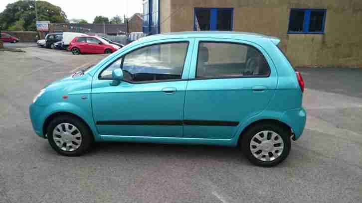 2007 CHEVROLET MATIZ SE BLUE GENUINE 52.000 MILES WITH SERVICE HISTORY