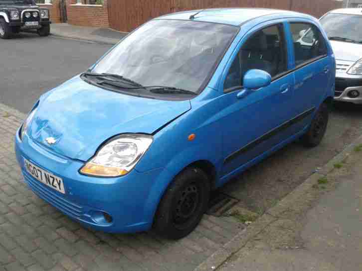 2007 CHEVROLET MATIZ SE BLUE ONLY 17,000MLS