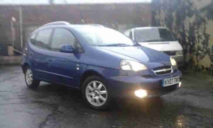 2007 CHEVROLET TACUMA CDX PLUS BLUE MPV ONLY 47K LONG MOT TRUE VALUE FOR MONEY!