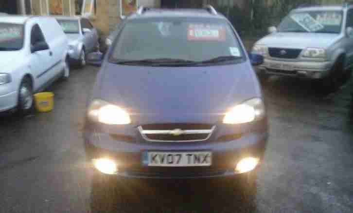 2007 CHEVROLET TACUMA CDX PLUS BLUE MPV ONLY 47K LONG MOT TRUE VALUE FOR MONEY!
