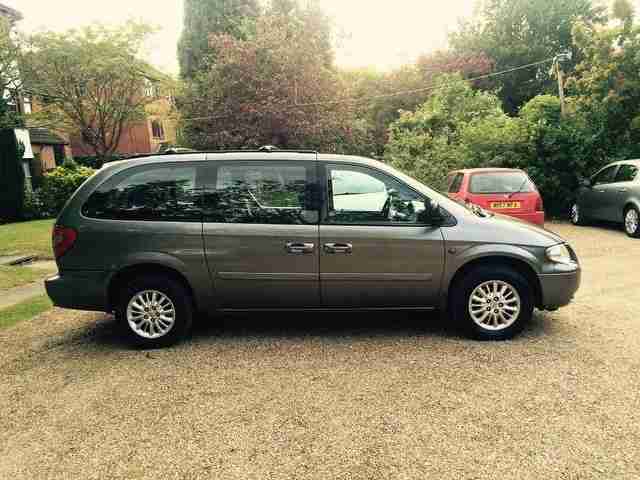 2007 CHRYSLER GRAND VOYAGER LX AUTO GREY + FULL SERVICE HISTORY + SAT NAV