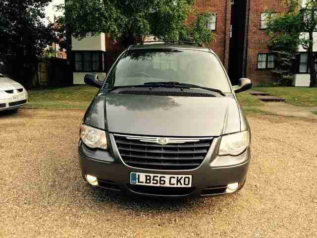 2007 CHRYSLER GRAND VOYAGER LX AUTO GREY + FULL SERVICE HISTORY + SAT NAV
