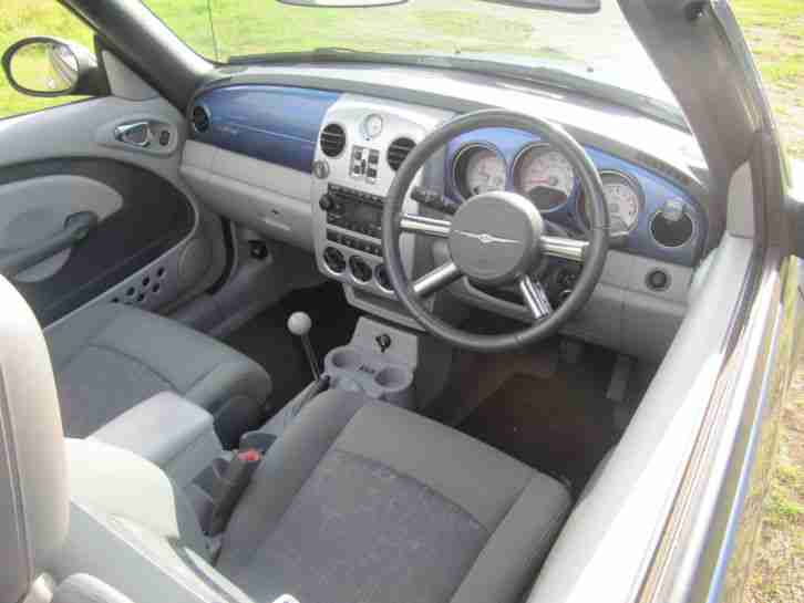 2007 CHRYSLER PT CRUISER CONVERTIBLE TOURING BLUE