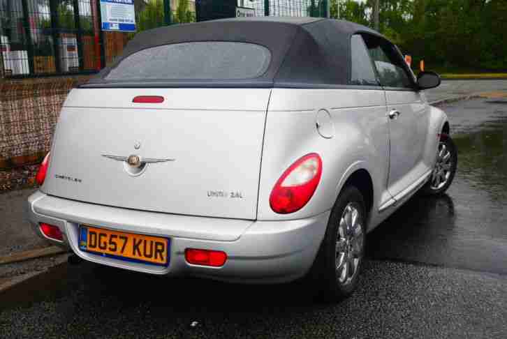 2007 CHRYSLER PT CRUISER LIMITED AUTO CONVERTIBLE LEATHER MOT