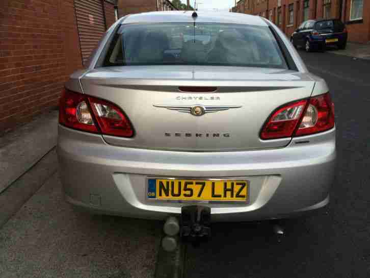 2007 CHRYSLER SEBRING 170 - SILVER- 2.4 PETROL AUTO- 49,000 MILES