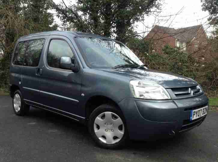 2007 CITROEN BERLINGO MULTISPACE FORTE 1.6 HDI DIESEL 99P START NO RESERVE