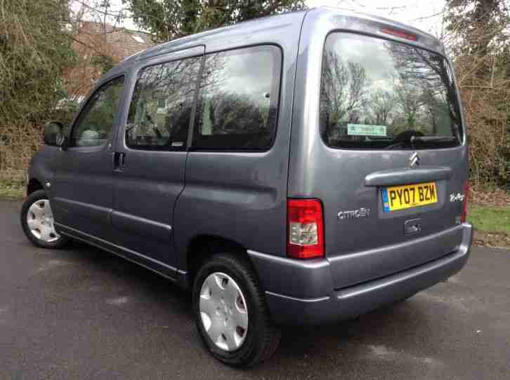 2007 CITROEN BERLINGO MULTISPACE FORTE 1.6 HDI DIESEL 99P START **NO RESERVE**
