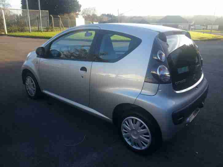 2007 CITROEN C1 AIRPLAY PLUS GREY, TAX £20 PER YEAR, NEW MOT