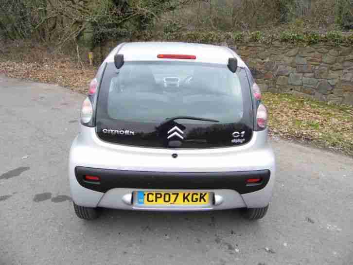 2007 CITROEN C1 AIRPLAY PLUS HATCHBACK PETROL