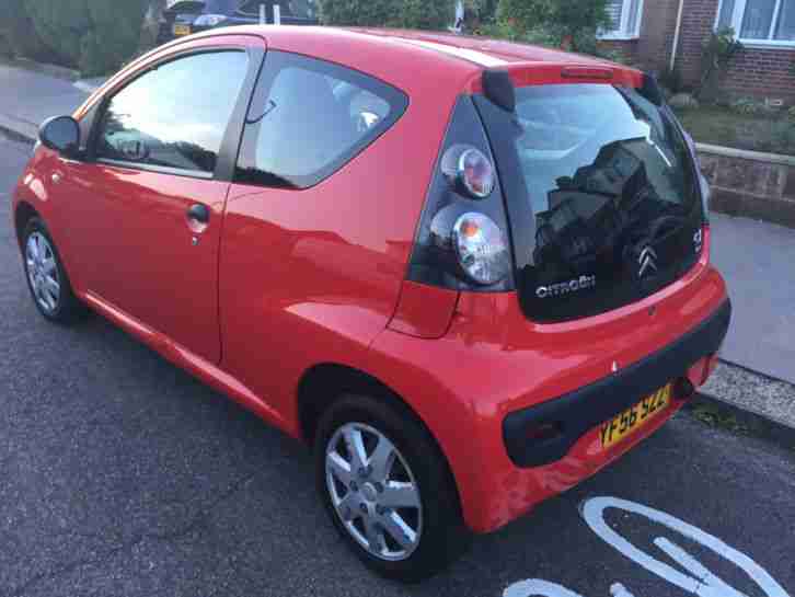 2007 CITROEN C1 VIBE RED