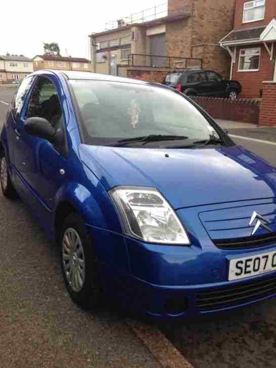 2007 CITROEN C2 DESIGN HDI BLUE