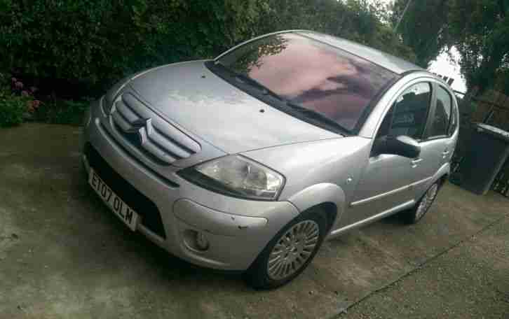 2007 CITROEN C3 EXCLUSIVE HDI SILVER