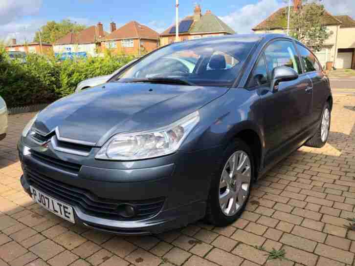 2007 CITROEN C4 1.6 VTR+ 89,000 MILES GREY 3DR