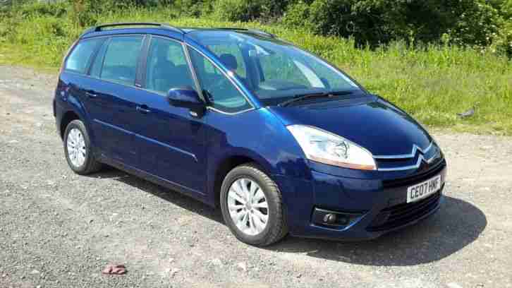 2007 CITROEN C4 2007 AUTO 7 SEAT GRAND PICASSO VTR HDI EGS 56124 MILES! DIES