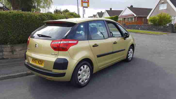 2007 C4 PICASSO 5 SX 1.6 HDI BEIGE