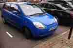 2007 Chevrolet Matiz 995cc Petrol 5 Door Blue