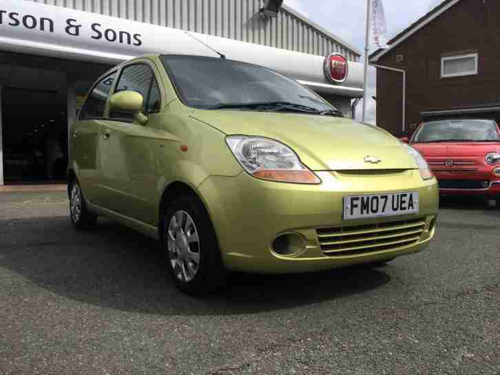 2007 Chevrolet Matiz SE Petrol green Manual