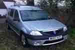 2007 DACIA SILVER login 7 seater left hand