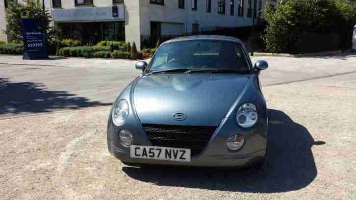 2007 DAIHATSU COPEN GREY 1.3 1 LADY OWNER FROM NEW.