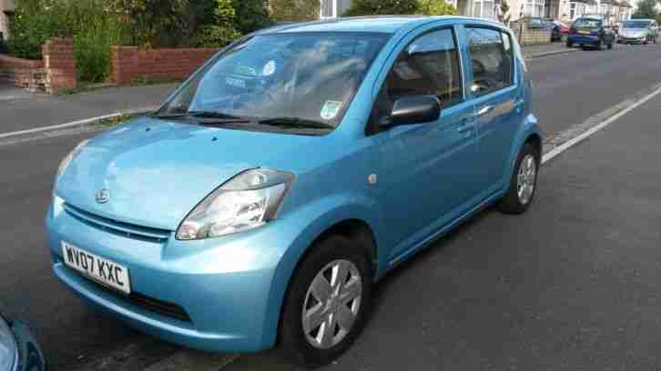 2007 DAIHATSU SIRION S BLUE