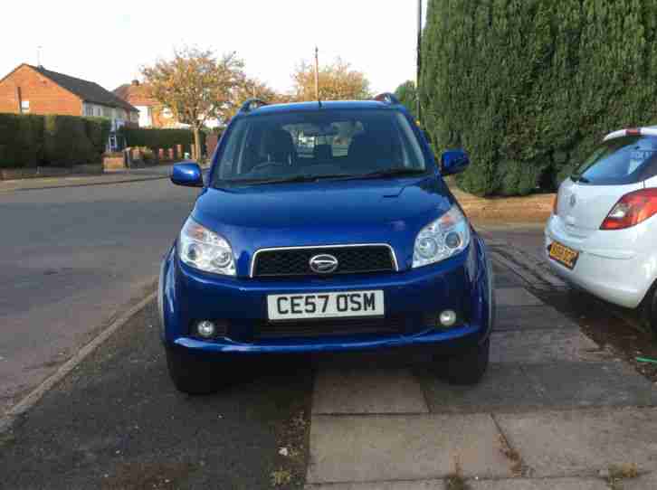 2007 DAIHATSU TERIOS SX BLUE 4X4