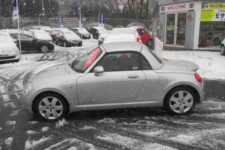 2007 Daihatsu Copen 1.3 2dr Petrol silver Manual
