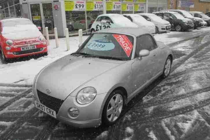 2007 Daihatsu Copen 1.3 2dr Petrol silver Manual