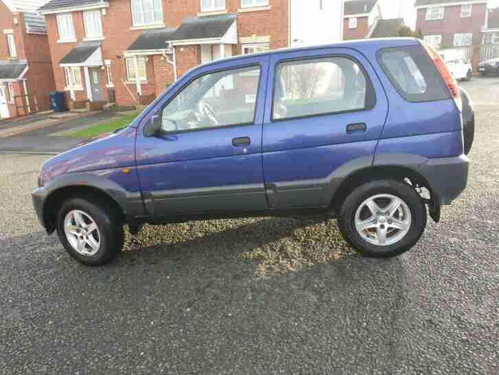 2007 Daihatsu Terios 1.3 Tracker 4x4 29k