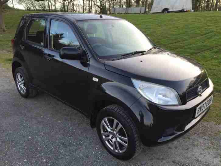 2007 Daihatsu Terios 1.5 4WD 5 Door In Black *Only 46K Miles Isle of WIght Car*