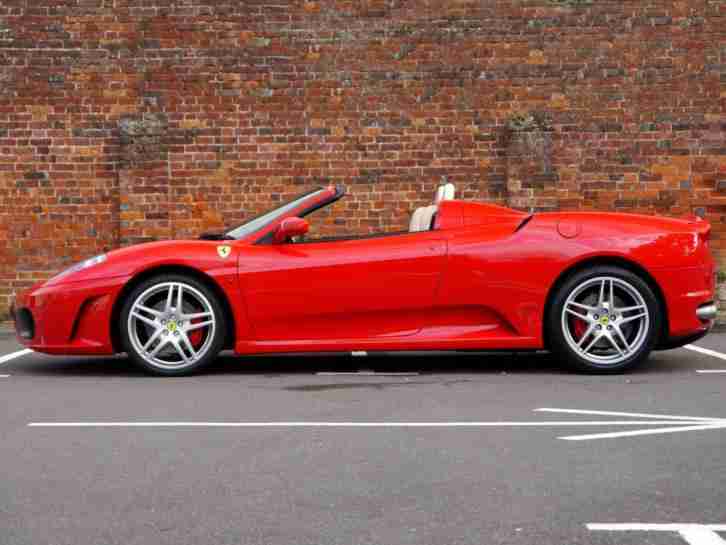 2007 FERRARI F430 SPIDER F1 Automatic Daytona Seats Carbon Trim